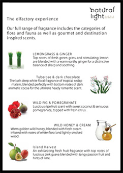 FRAGRANCES LIST